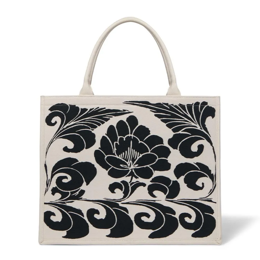 Bags^The Met Store Chinese Peony Oversize Structured Tote