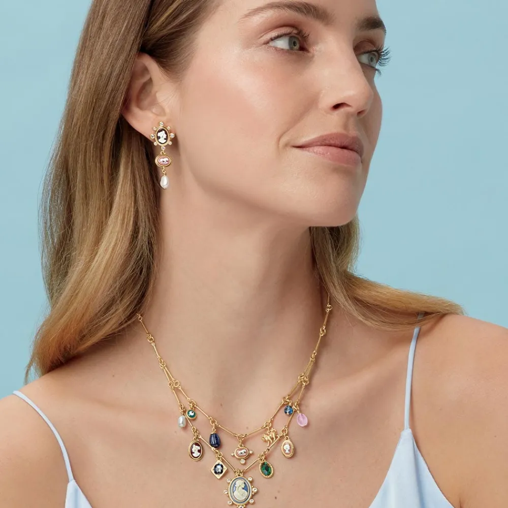 Necklaces^The Met Store European Cameo Charm Necklace