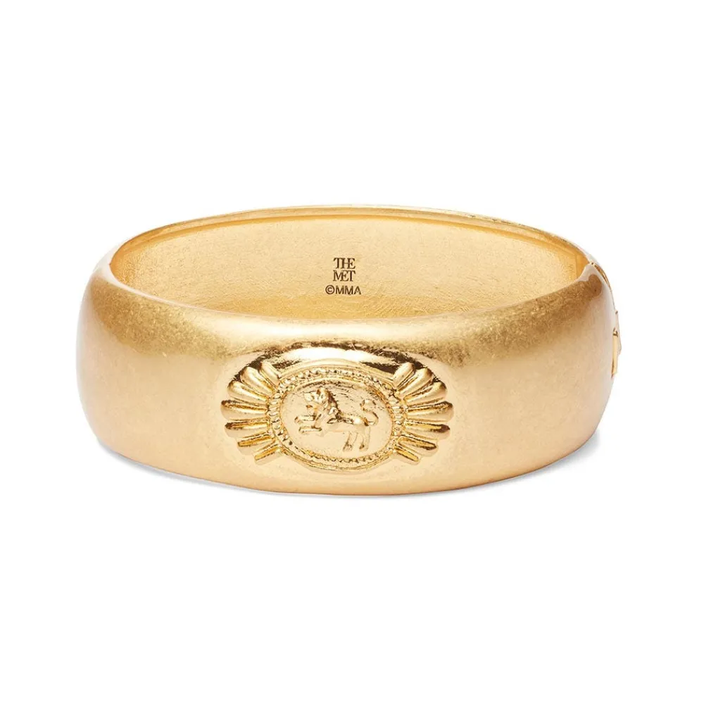 Bracelets^The Met Store Etruscan Lion Hinged Cuff Bracelet