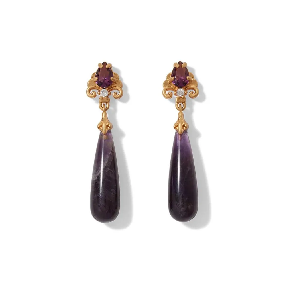 Earrings^The Met Store Turkish Amethyst Drop Earrings