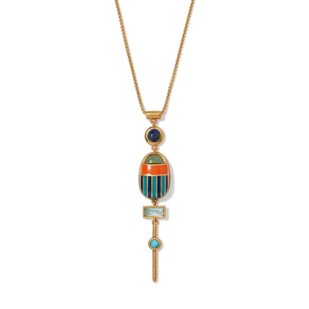 Necklaces^The Met Store Royal Scarab Lariat Necklace