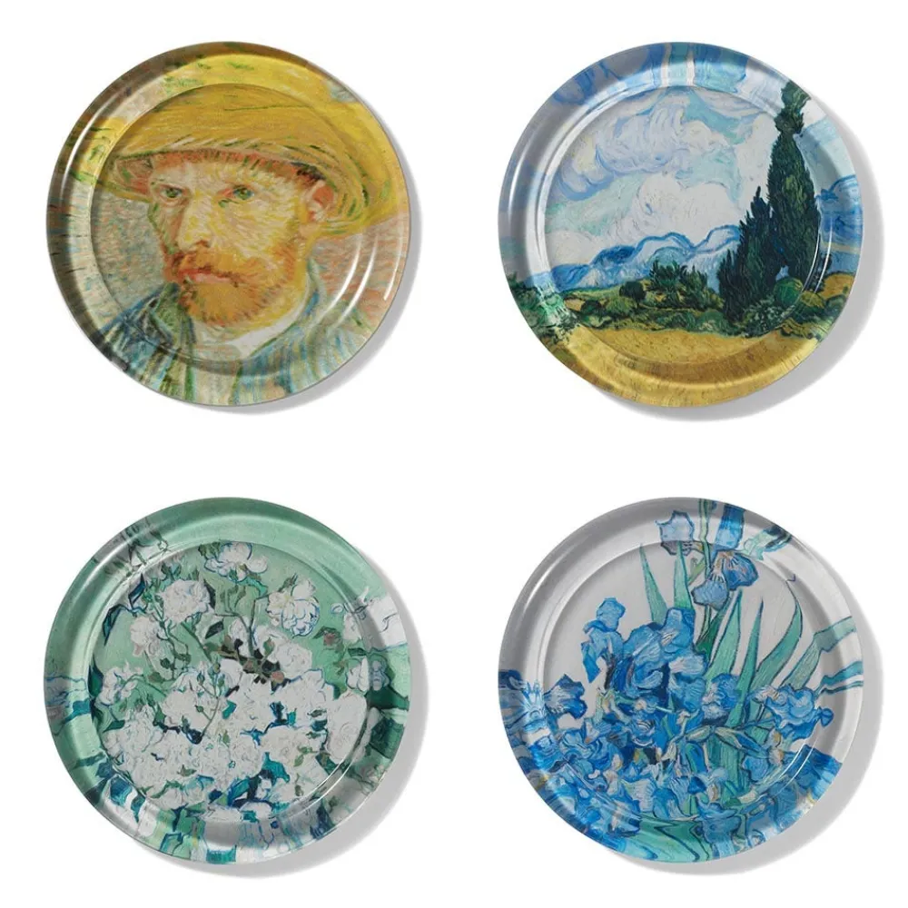 Tableware^The Met Store Van Gogh Paintings Glass Coasters