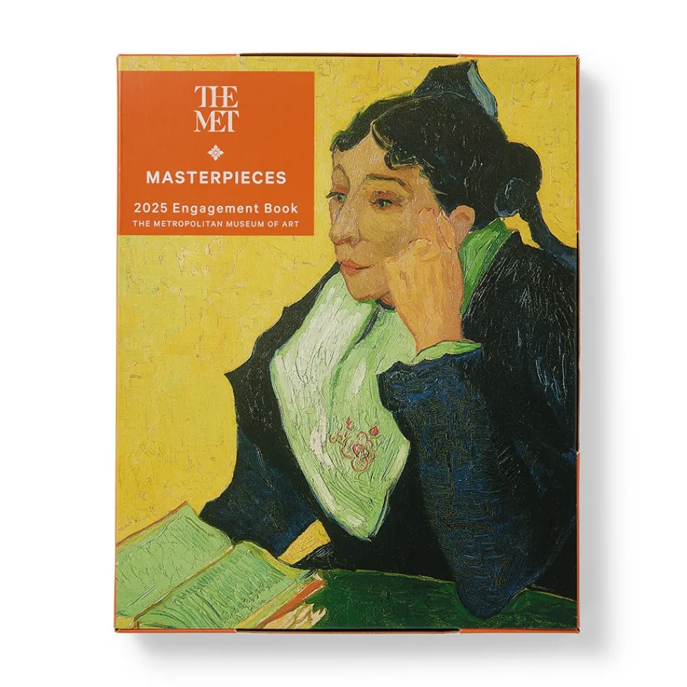 Calendars^The Met Store Masterpieces Spiral-Bound Engagement Calendar 2025