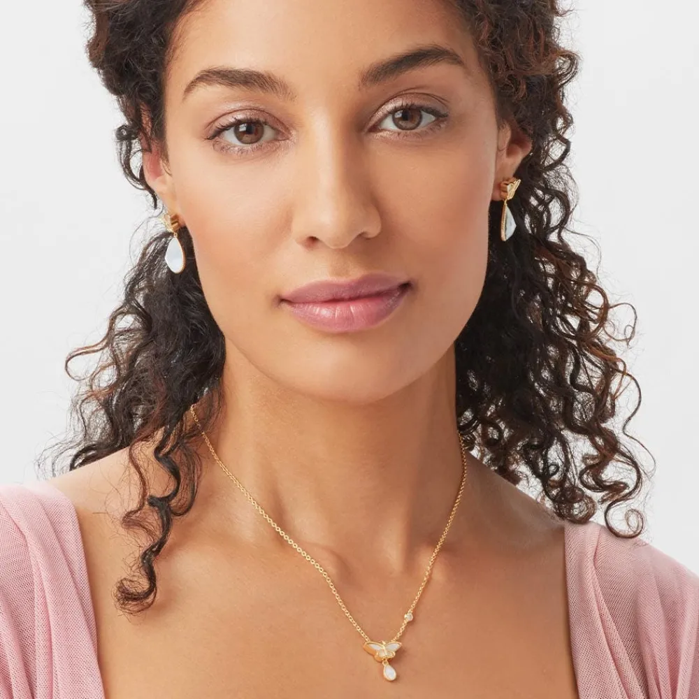 Jewelry Sets^The Met Store Meiji Butterfly Pendant Necklace and Drop Earrings Set