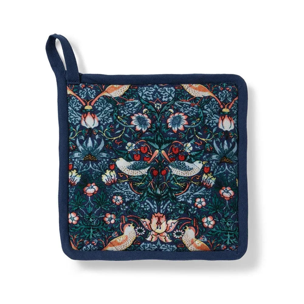 Tableware^The Met Store William Morris Strawberry Thief Pot Holder and Oven Mitt Set
