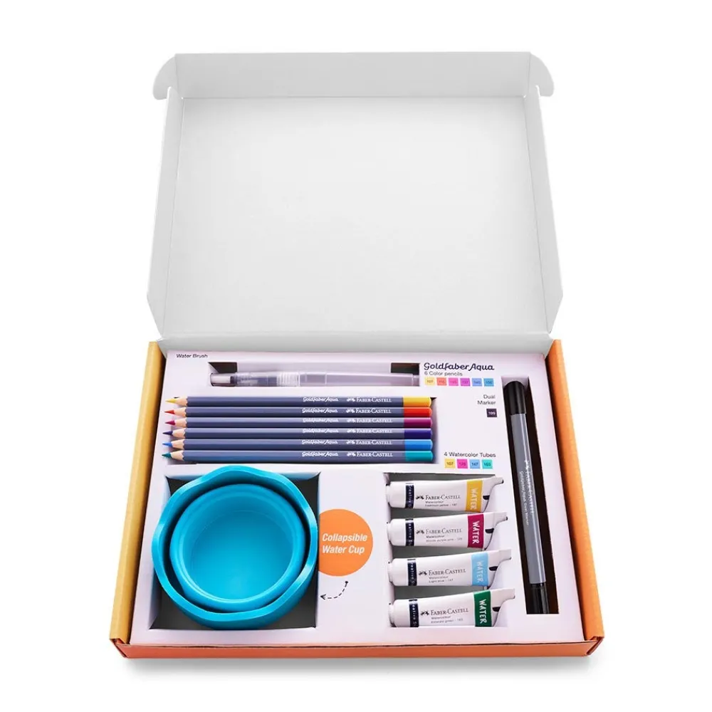 Art Supplies & Easels^The Met Store Creative Studio Try It Box: Wet Mediums