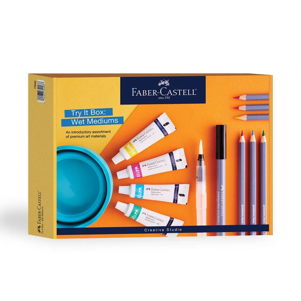 Art Supplies & Easels^The Met Store Creative Studio Try It Box: Wet Mediums