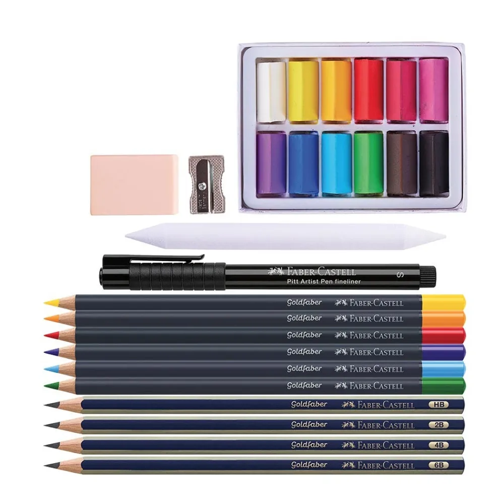 Art Supplies & Easels^The Met Store Creative Studio Try It Box: Dry Mediums