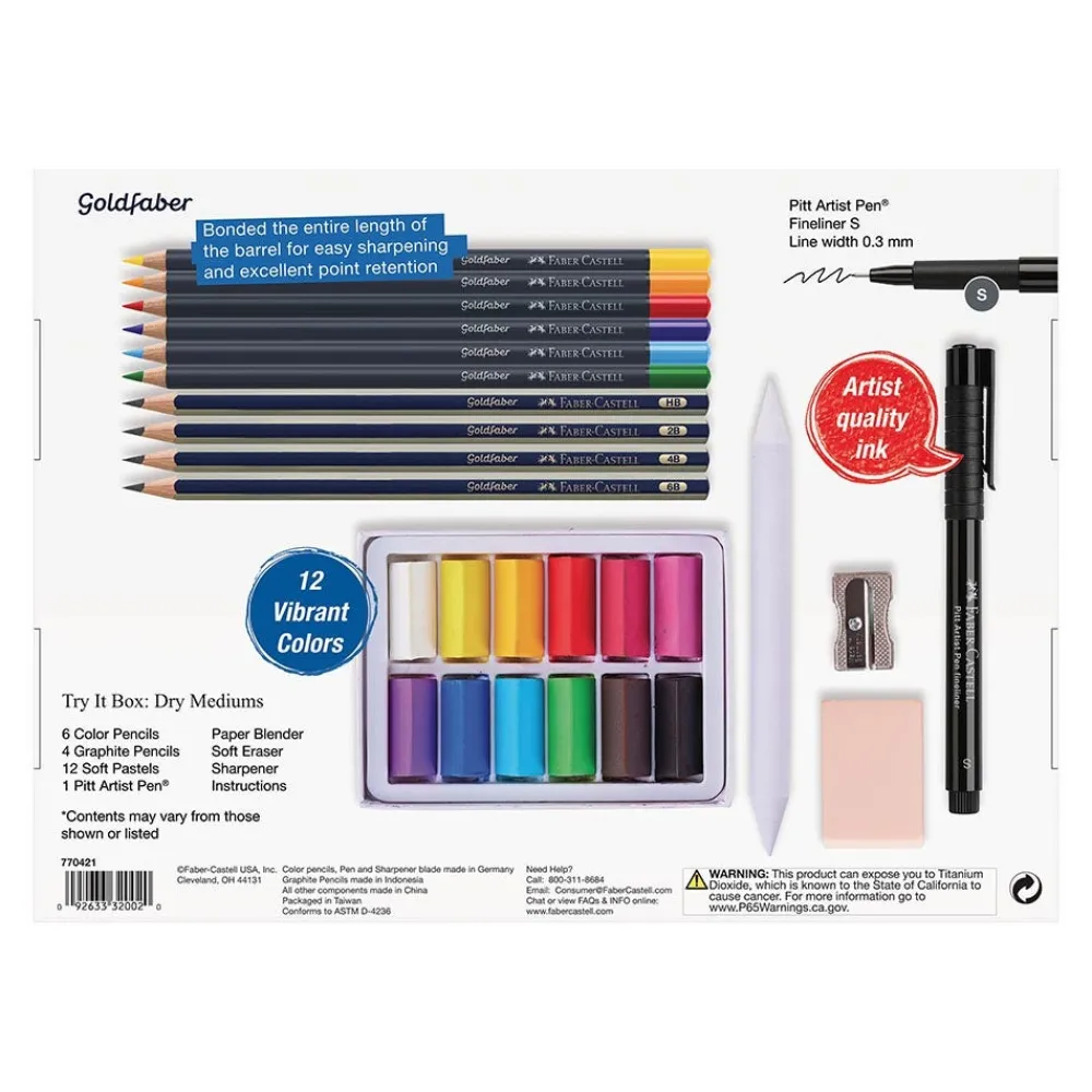 Art Supplies & Easels^The Met Store Creative Studio Try It Box: Dry Mediums