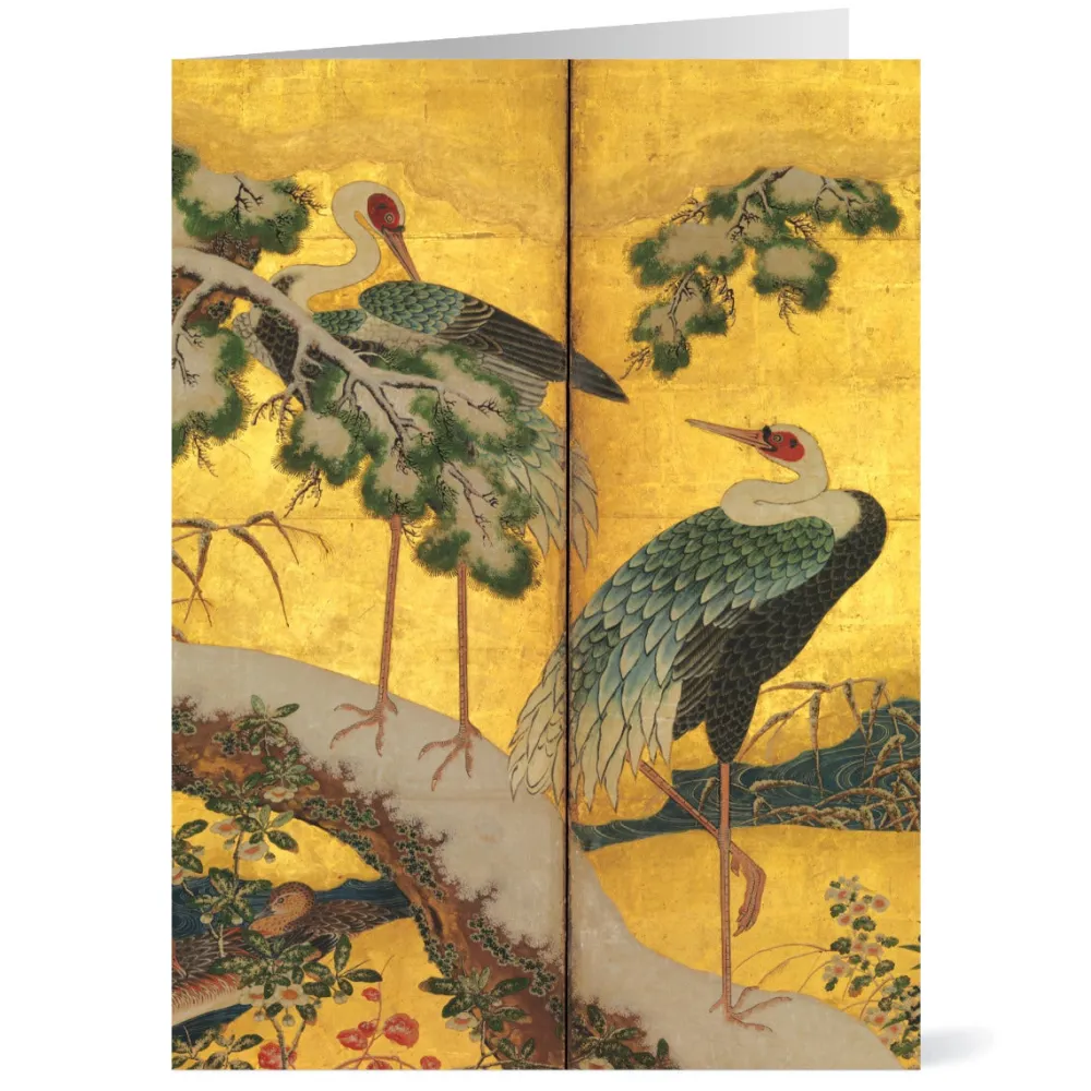 Holiday Cards^The Met Store Birds and Flowers of the Four Seasons Holiday Cards
