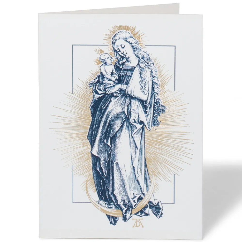 Holiday Cards^The Met Store Dürer: Virgin on the Crescent Fine Holiday Cards with Lined Envelopes and Foil Seals