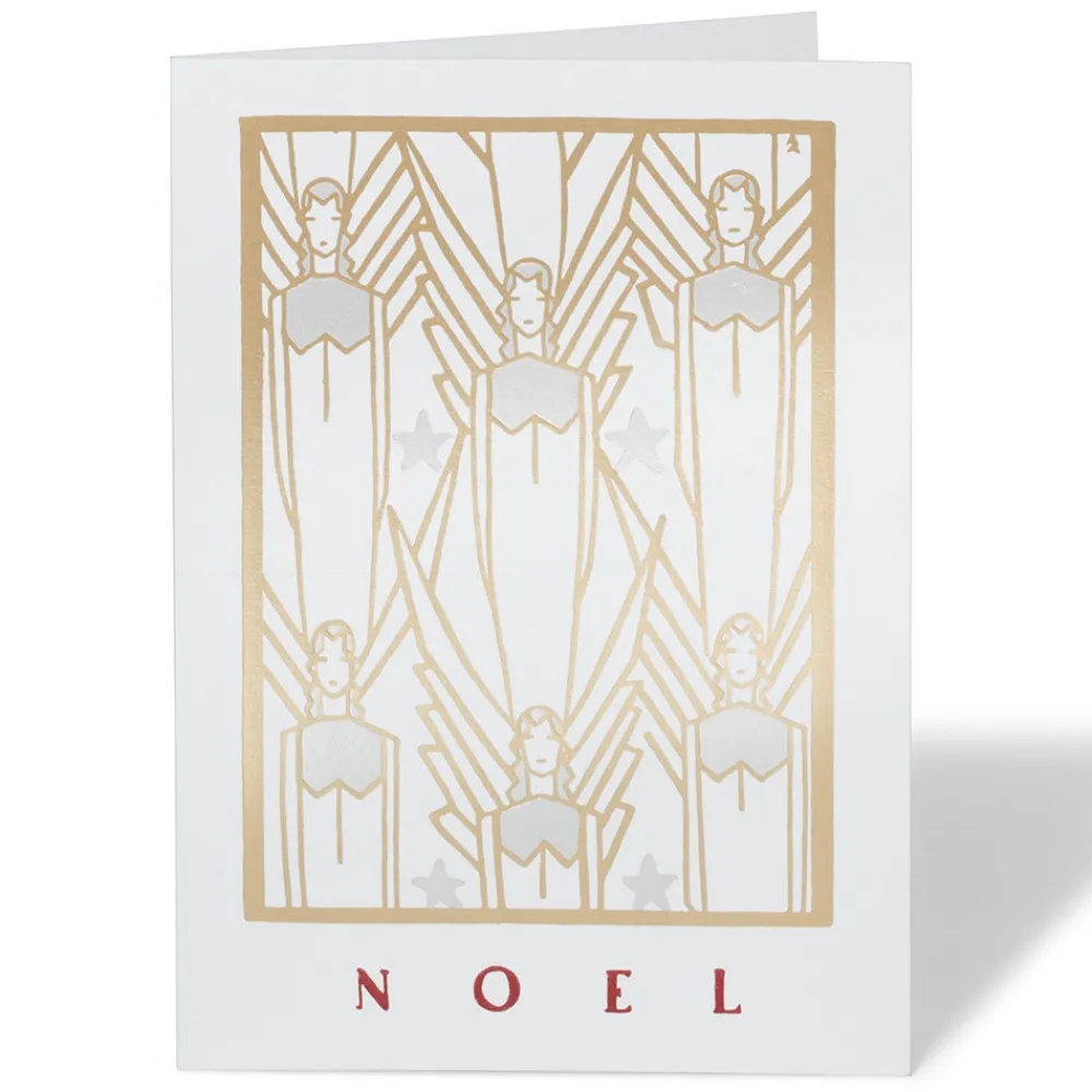 Holiday Cards^The Met Store Drevenstedt: Noel Fine Holiday Cards with Lined Envelopes and Foil Seals
