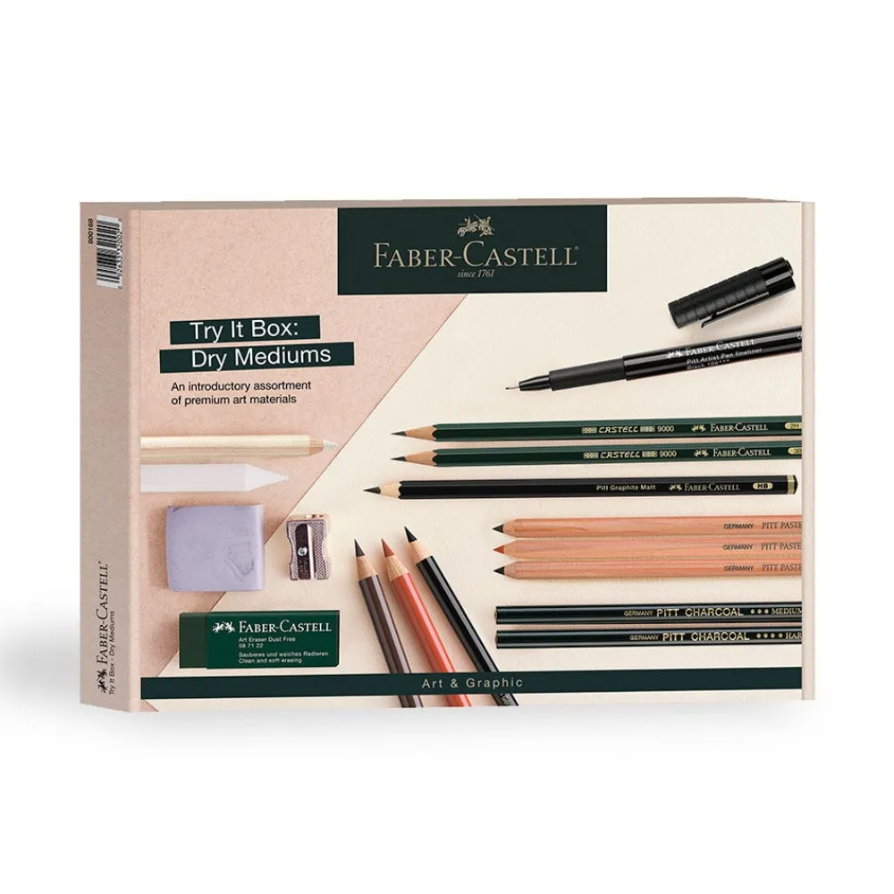 Art Supplies & Easels^The Met Store Art & Graphic Try It Box: Dry Mediums