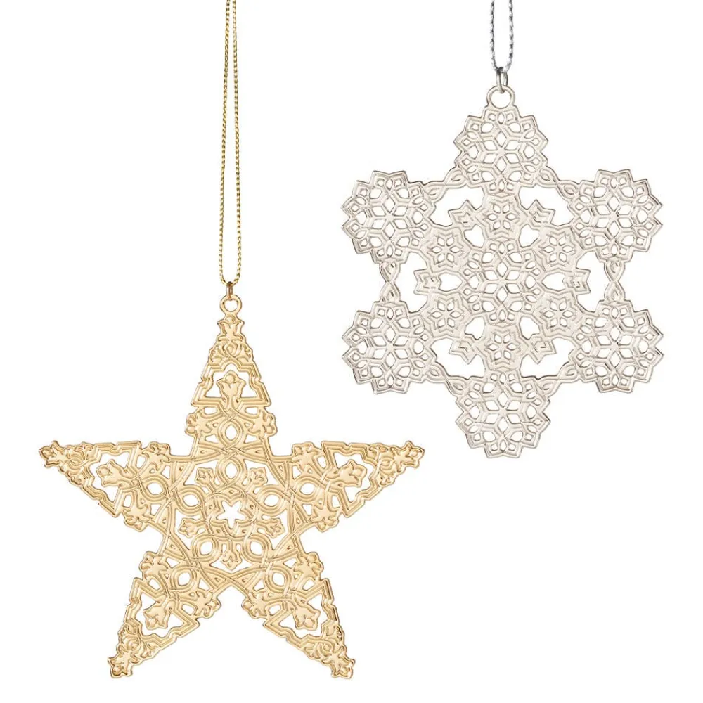 Ornaments^The Met Store 2024 Star and Snowflake Ornament Set