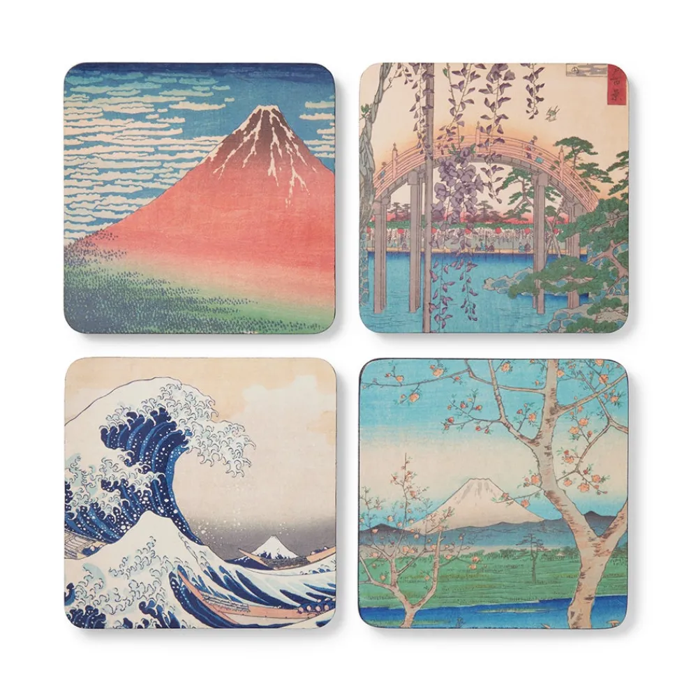 Tableware^The Met Store Japanese Prints Coasters