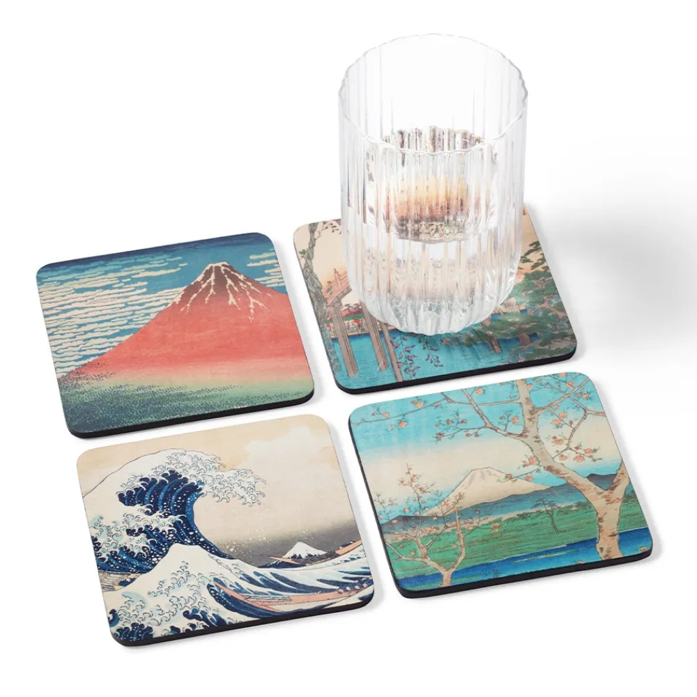 Tableware^The Met Store Japanese Prints Coasters