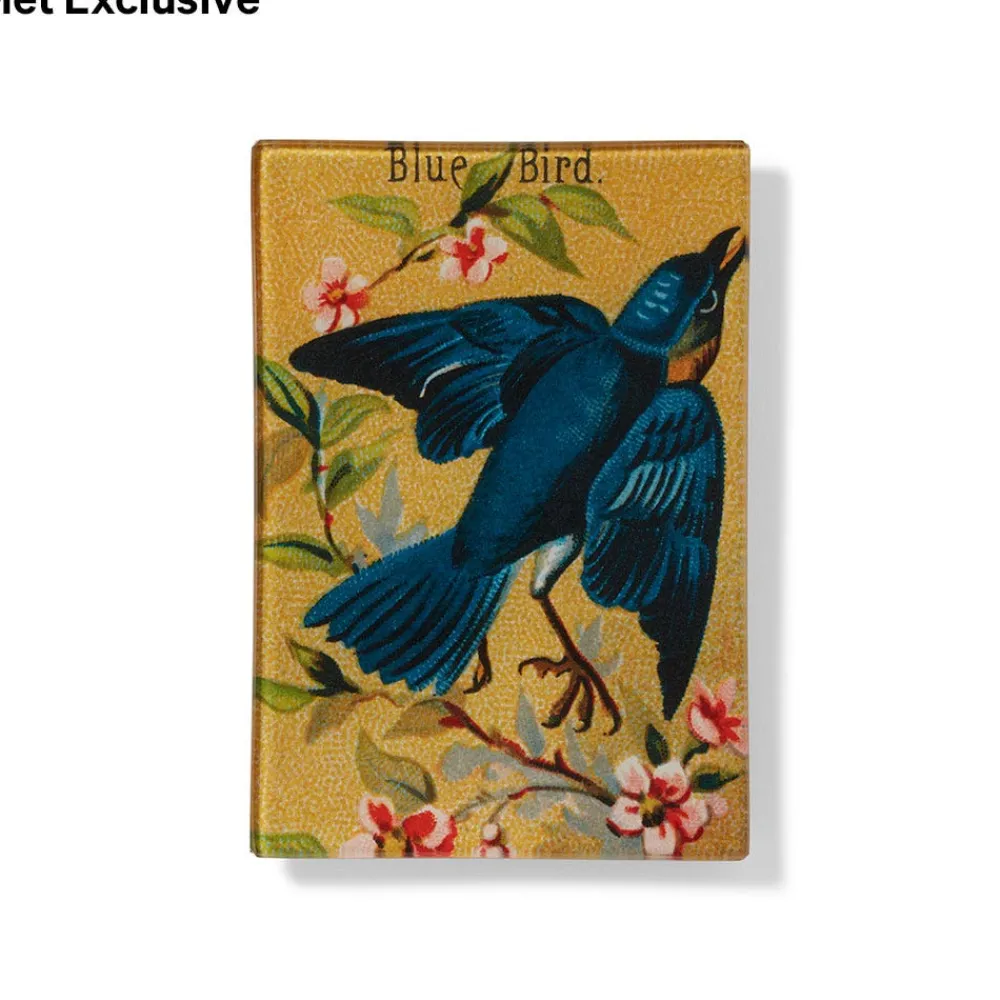 Decorative Accents^The Met Store John Derian Bluebird Mini Decoupage Tray