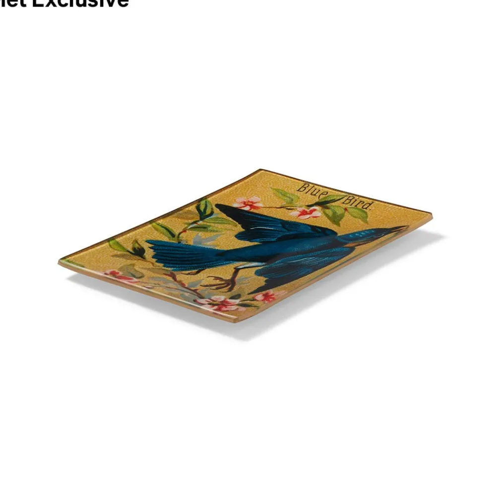 Decorative Accents^The Met Store John Derian Bluebird Mini Decoupage Tray