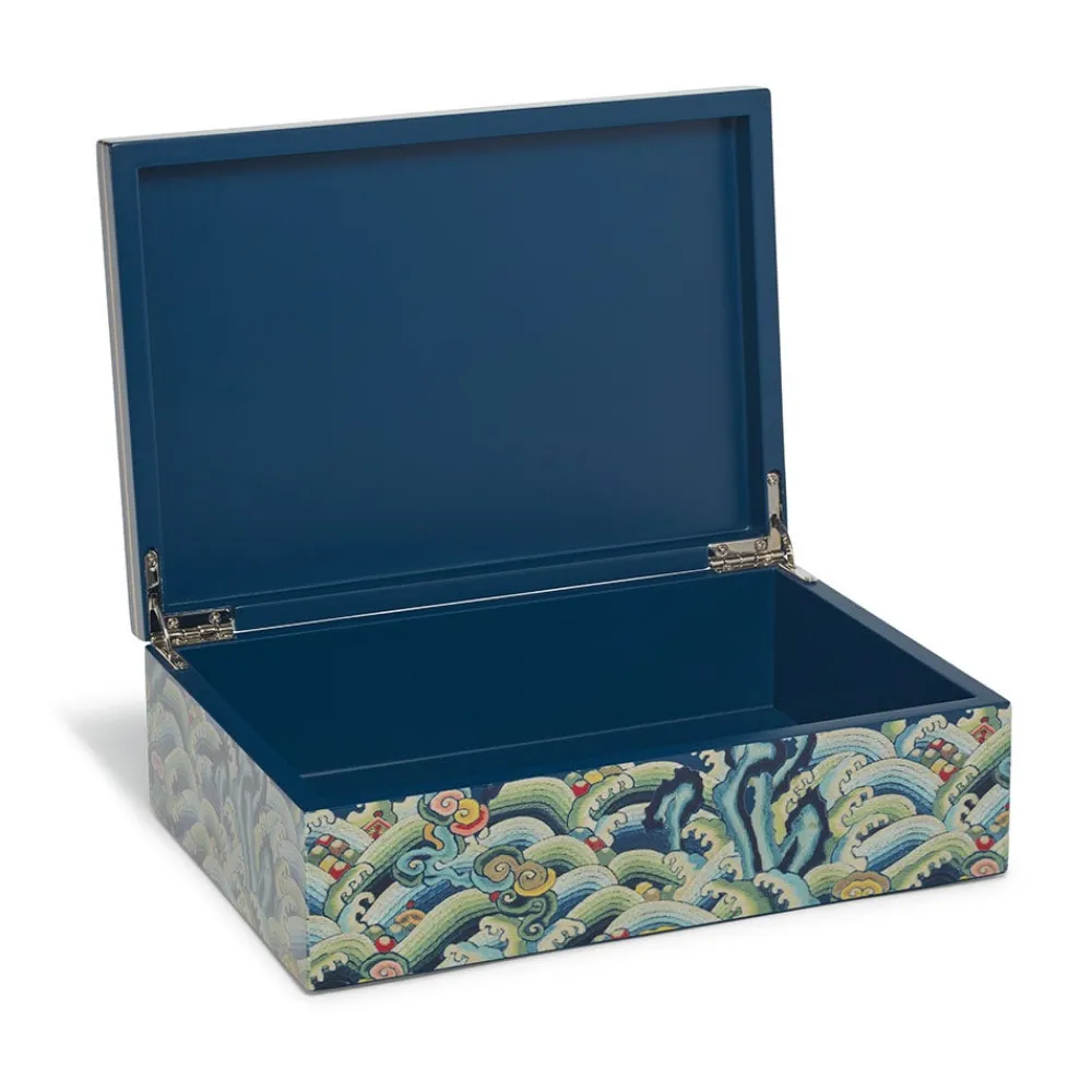 Decorative Accents^The Met Store Chinese Dragon Rank Badge Lacquer Box