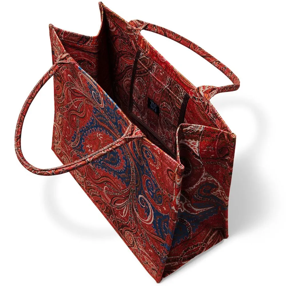 Bags^The Met Store Four Seasons Paisley Oversize Structured Tote