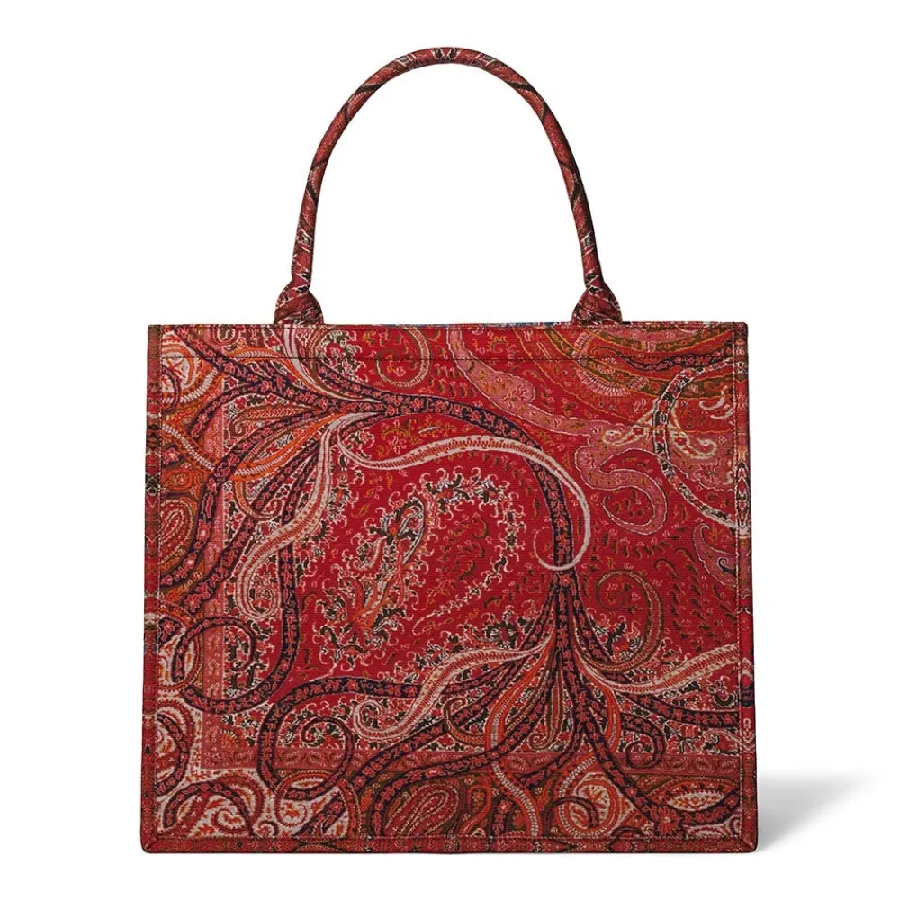 Bags^The Met Store Four Seasons Paisley Oversize Structured Tote