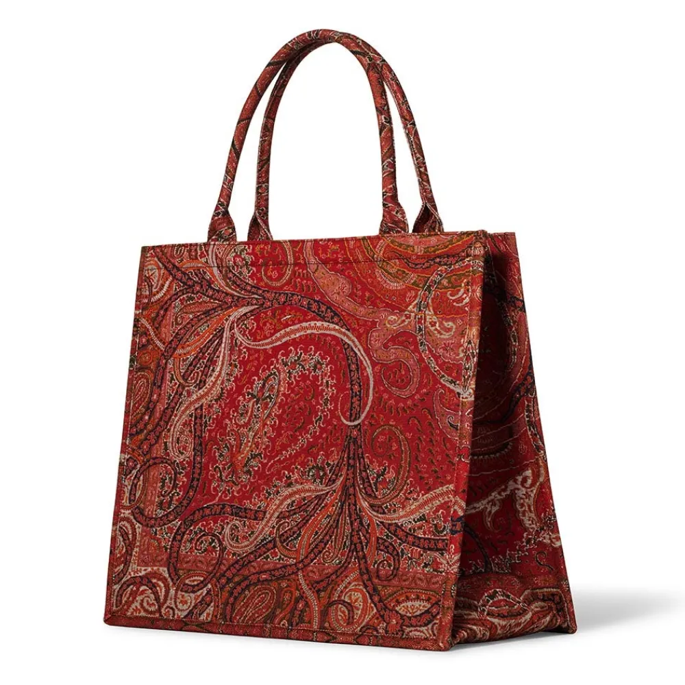 Bags^The Met Store Four Seasons Paisley Oversize Structured Tote