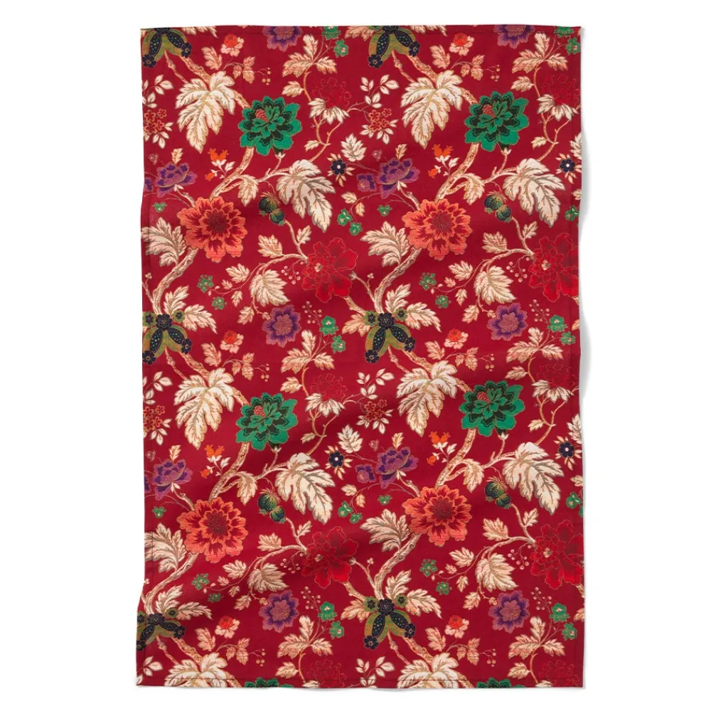 Decorative Accents^The Met Store Lyon Floral Tea Towel