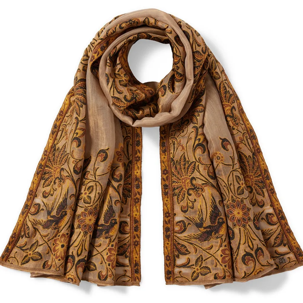 Scarves & Wraps^The Met Store Victorian Foliate Jacquard Shawl