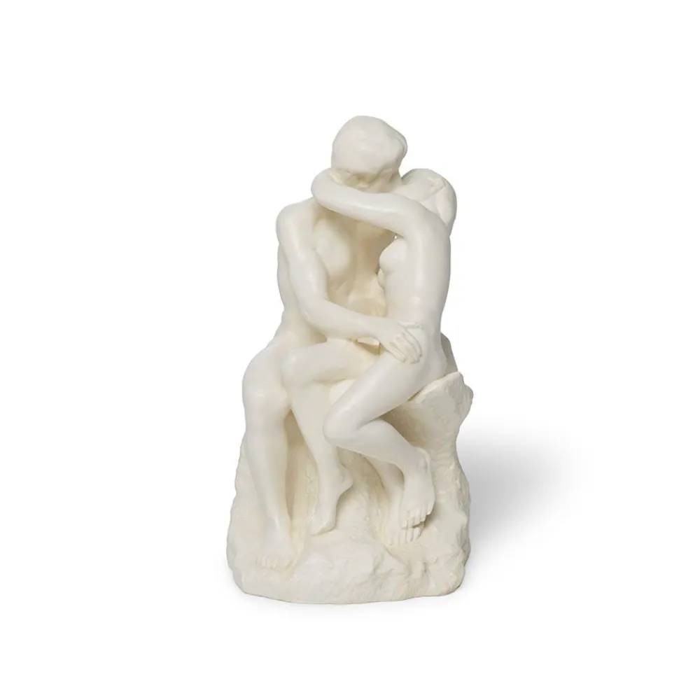Sculpture^The Met Store Auguste Rodin: The Kiss Medium White Sculpture