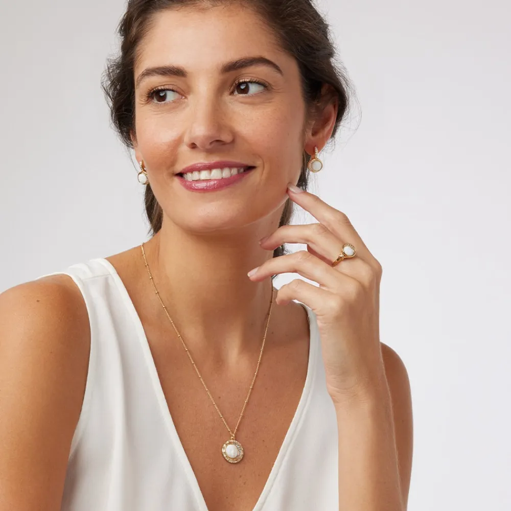 Rings^The Met Store Celestial Symbols Carved Mother-of-Pearl Signet Ring