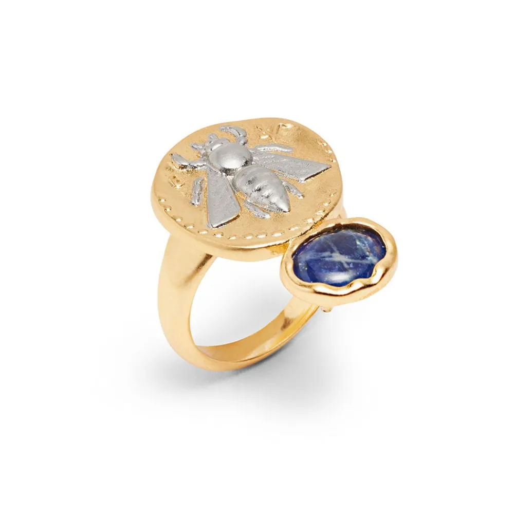 Rings^The Met Store Mediterranean Coin and Stone Ring