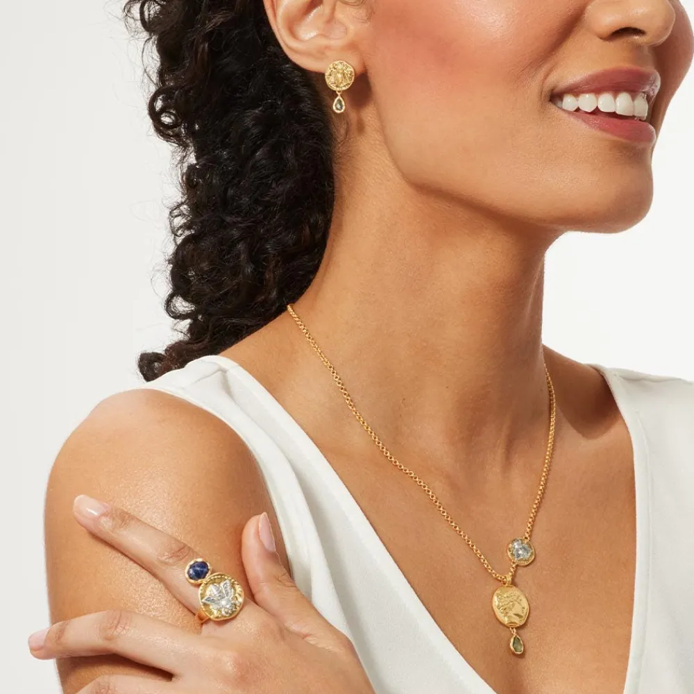 Rings^The Met Store Mediterranean Coin and Stone Ring