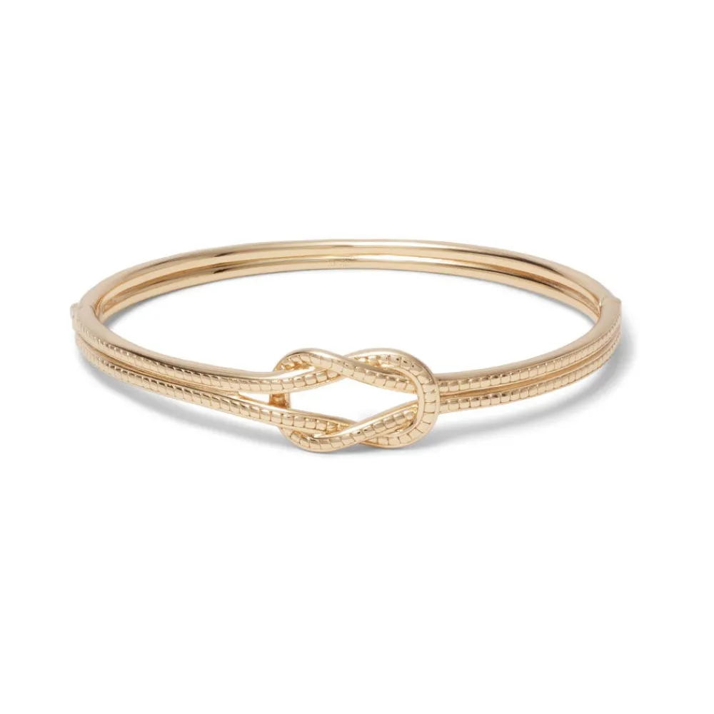 Bracelets^The Met Store Herakles Knot Hinged Bangle