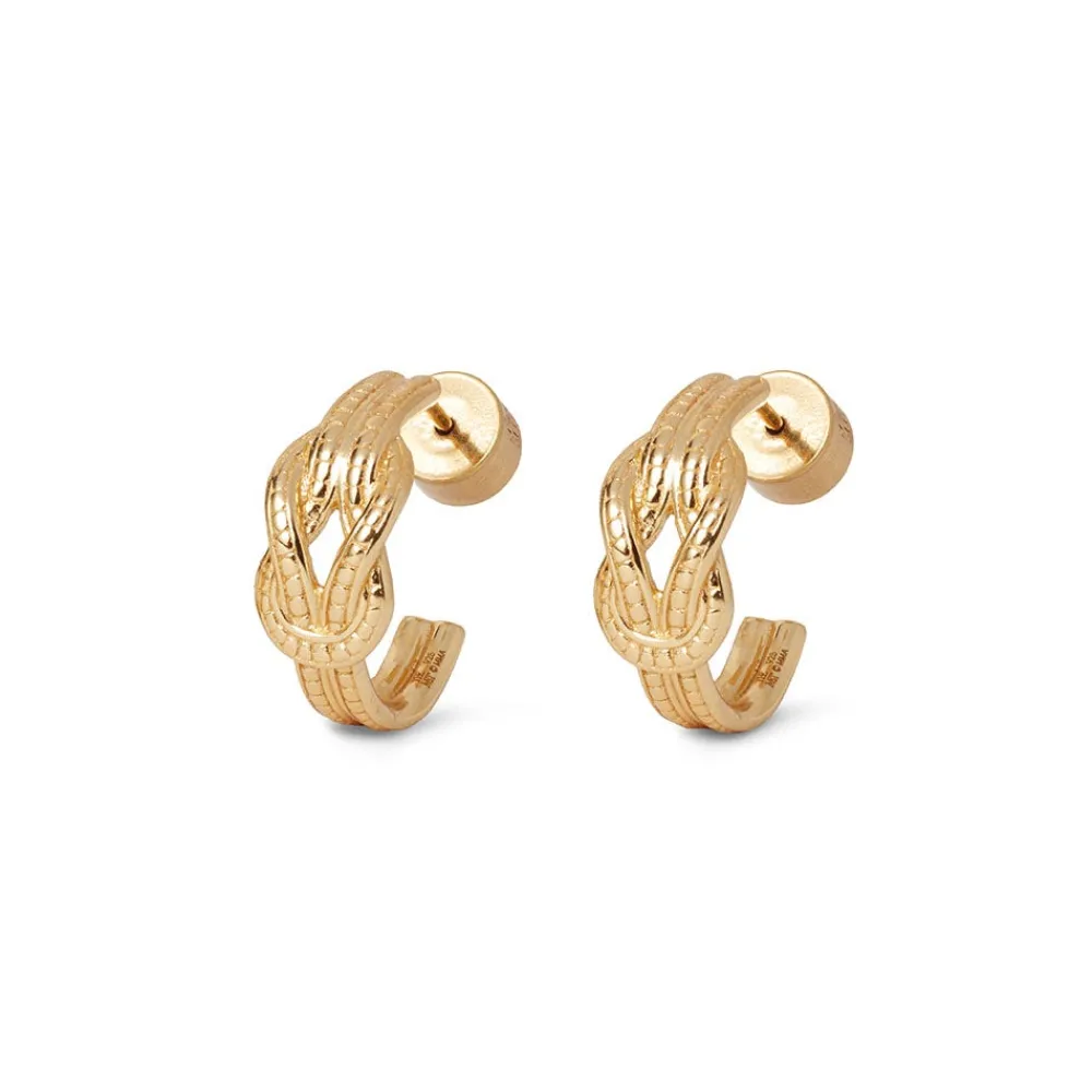Earrings^The Met Store Herakles Knot Hoop Earrings