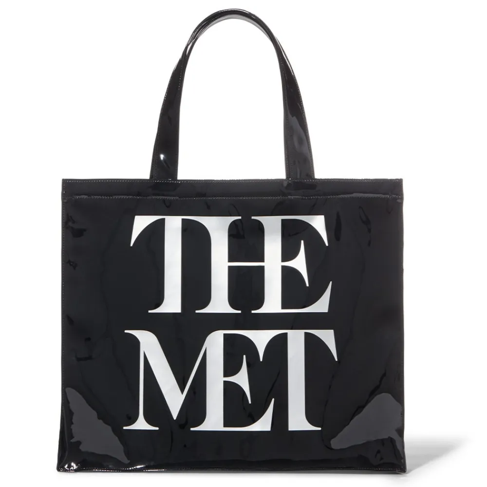 Bags^The Met Store Met Logo Vinyl Tote