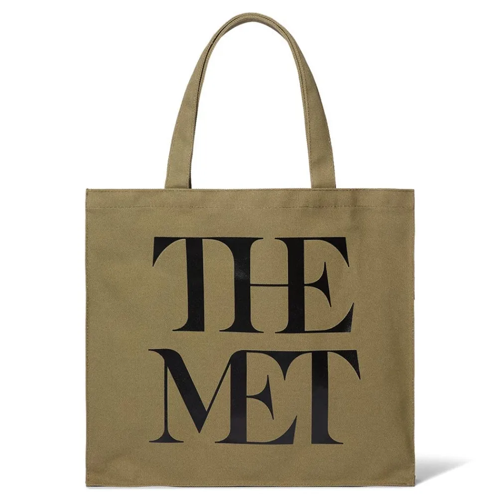 Bags^The Met Store Met Logo Canvas Tote