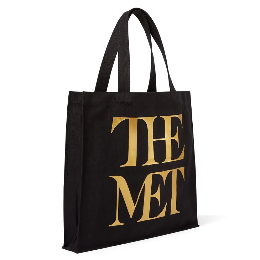 Bags^The Met Store Met Logo Canvas Tote