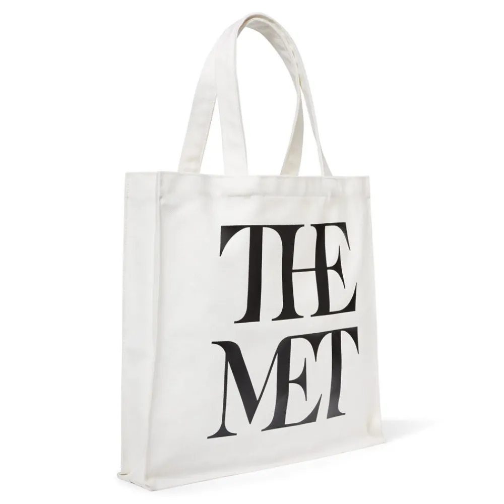 Bags^The Met Store Met Logo Canvas Tote