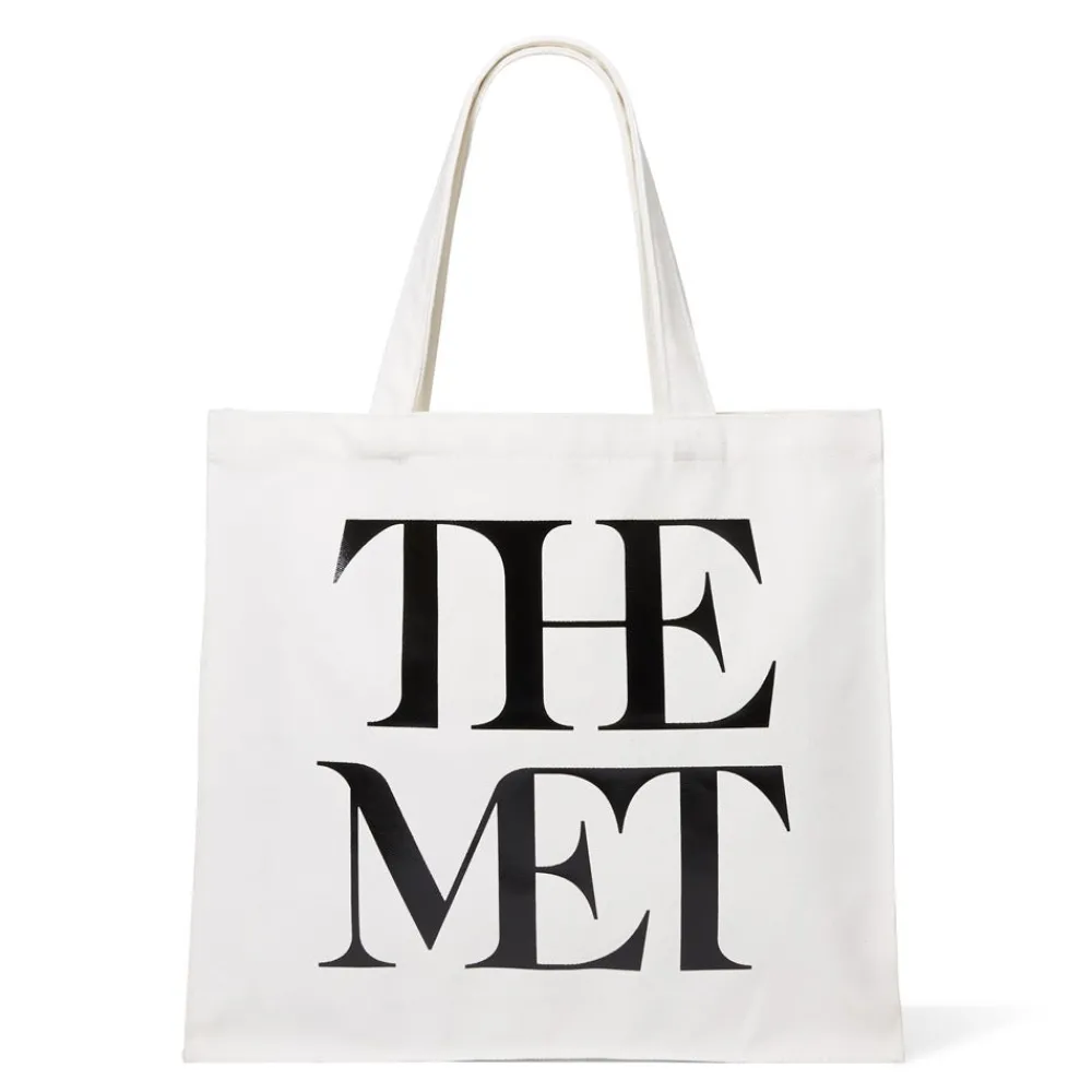 Bags^The Met Store Met Logo Canvas Tote