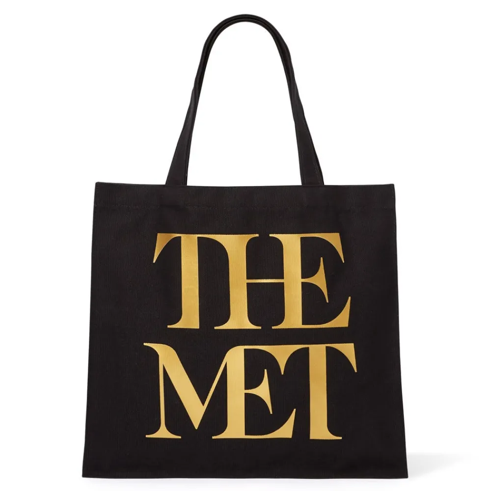 Bags^The Met Store Met Logo Canvas Tote
