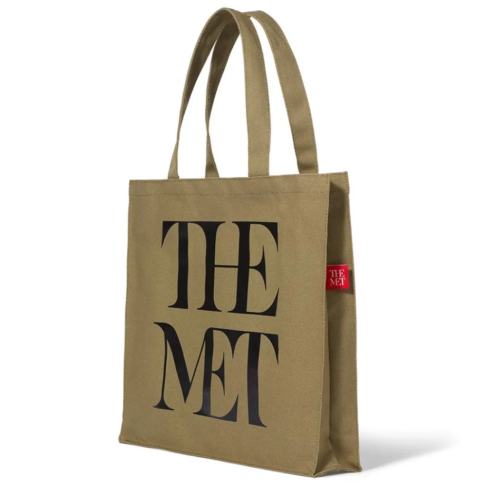 Bags^The Met Store Met Logo Canvas Tote