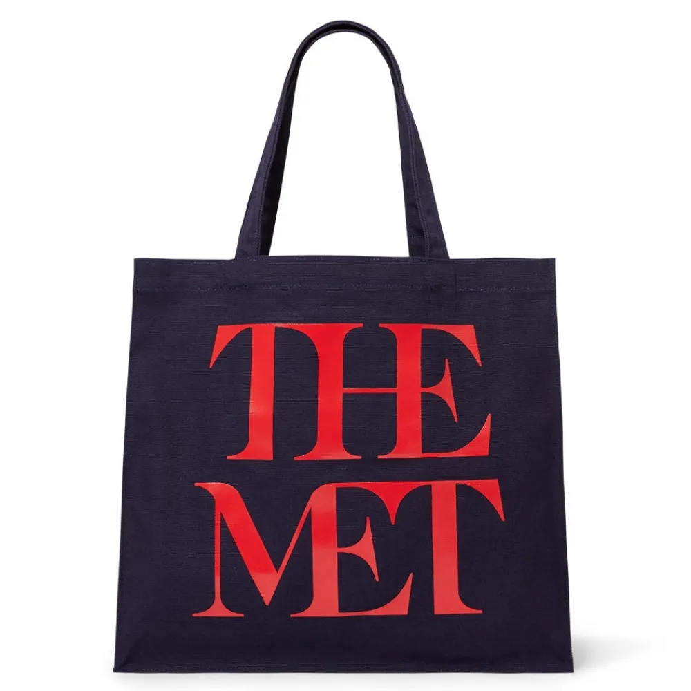 Bags^The Met Store Met Logo Canvas Tote