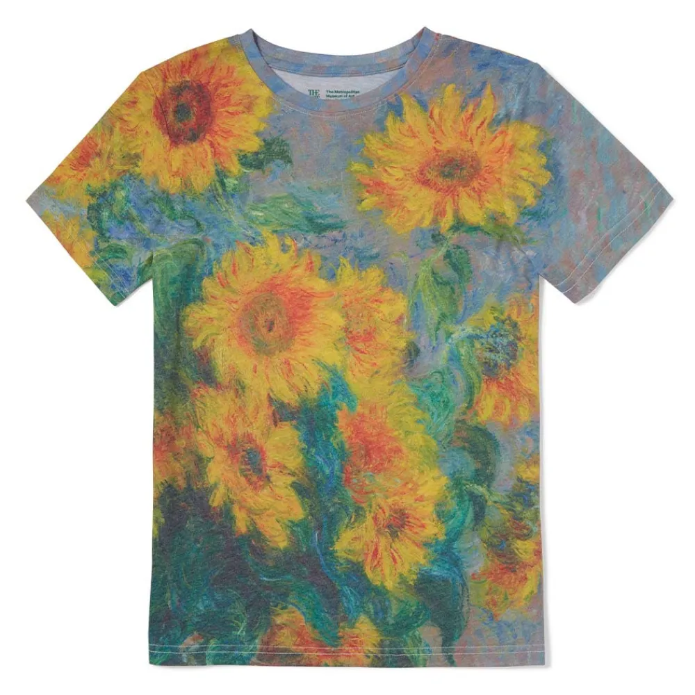 Clothing^The Met Store Monet Sunflowers Women's Tee