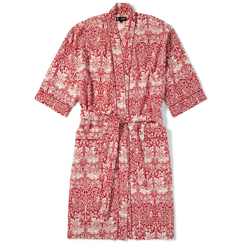 Clothing^The Met Store William Morris Brother Rabbit Unisex Cotton Robe