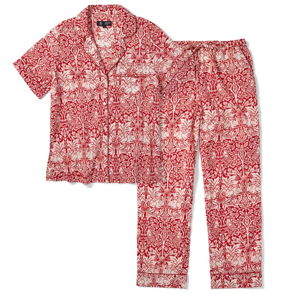 Clothing^The Met Store William Morris Brother Rabbit Women's Cotton Pajamas