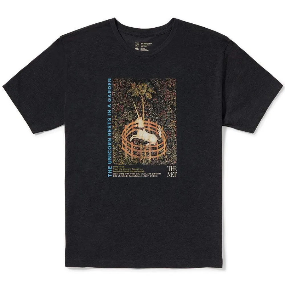 Clothing^The Met Store Unicorn in a Garden Tee