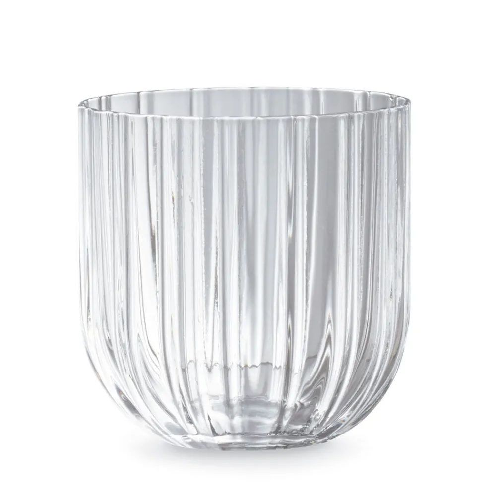 Tableware^The Met Store Vignelli Double Old-Fashioned Glass